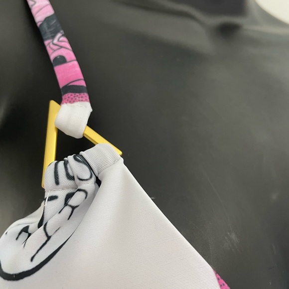 Limited Edition NWT Swiminista x James Peter Henry Art Toss bikini top M - Picture 7 of 10